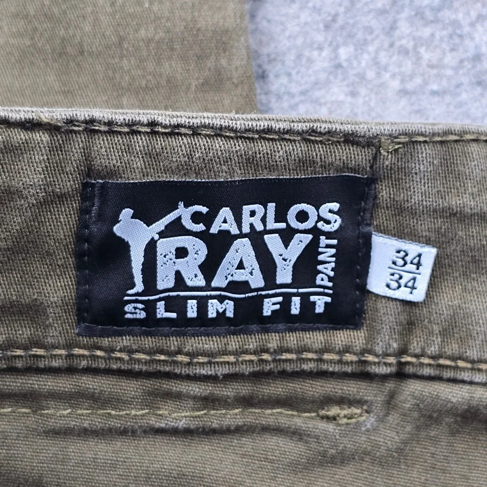 Tactical Distributors Carlos Ray Pants Mens 34x32 Olive Green Utility Work